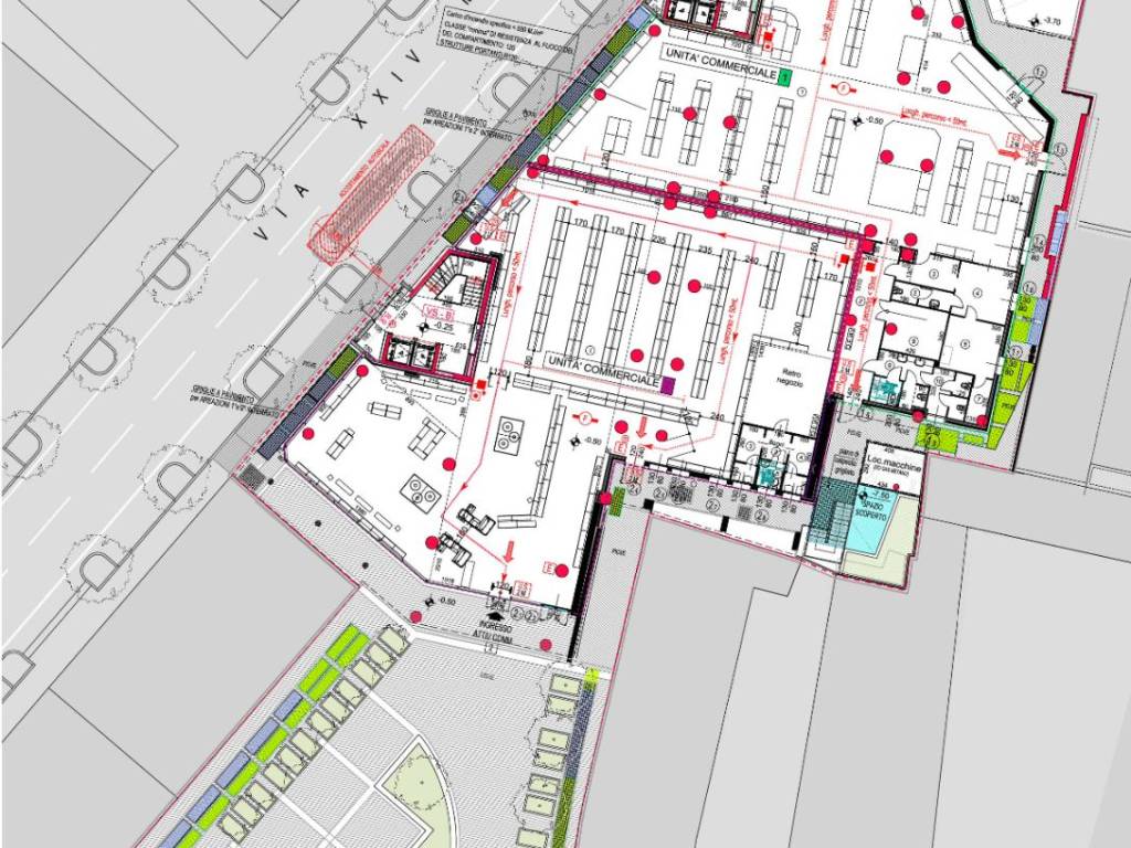 negozio in affitto a Bergamo in zona Ospedale