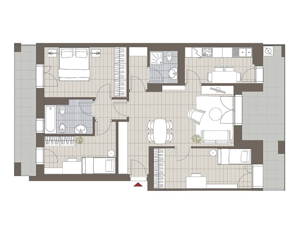 Appartamenti di nuova costruzione a Roma - Photo 25