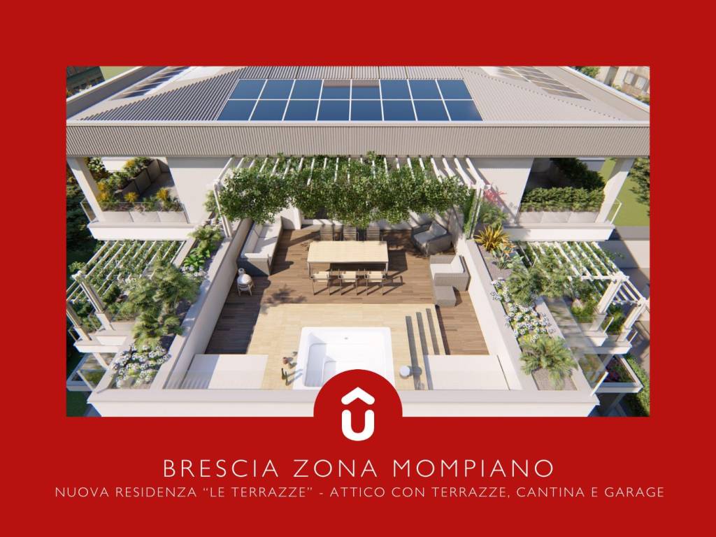 appartamento in vendita a Brescia in zona Mompiano