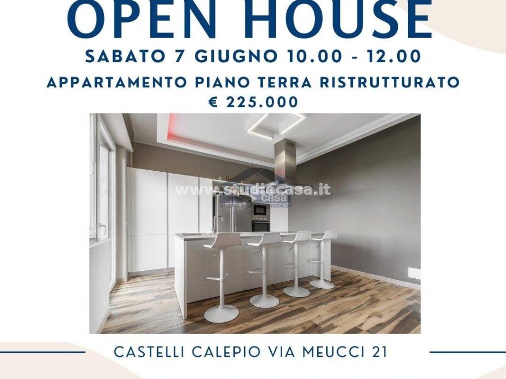 appartamento in vendita a Castelli Calepio in zona Calepio