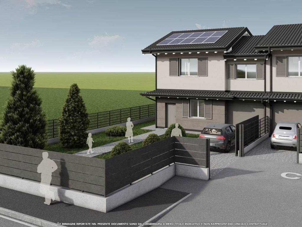 casa indipendente in vendita a Boltiere