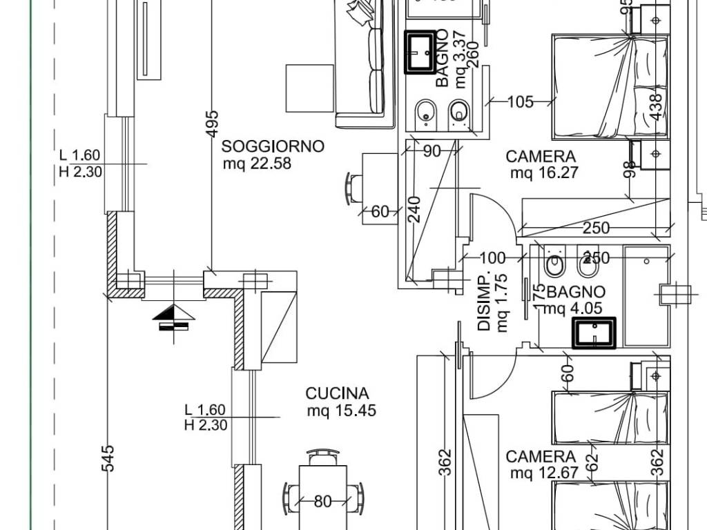 appartamento in vendita a Villanova d'Albenga