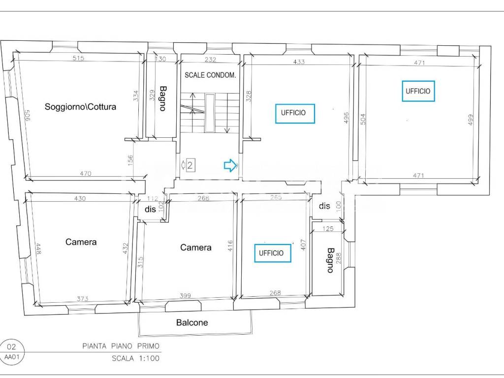 ufficio in vendita a Massarosa in zona Quiesa
