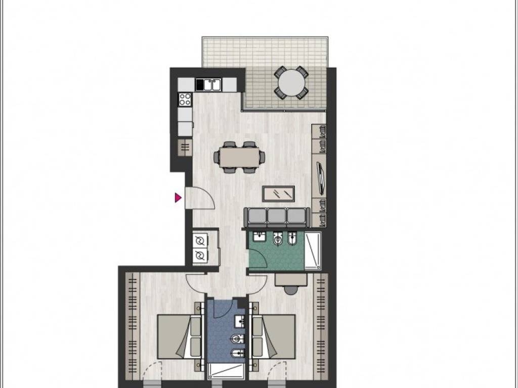 appartamento in vendita a Bologna in zona Lame