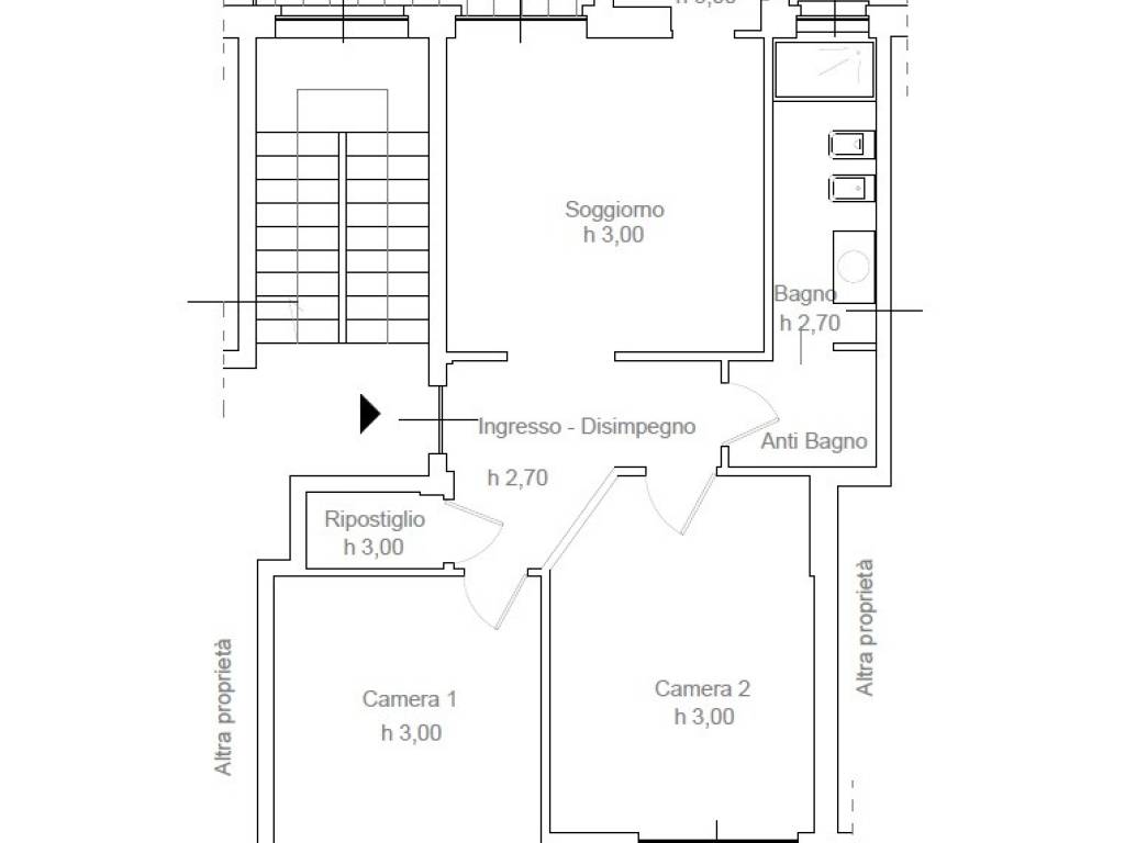 appartamento in affitto ad Asti in zona Quarto