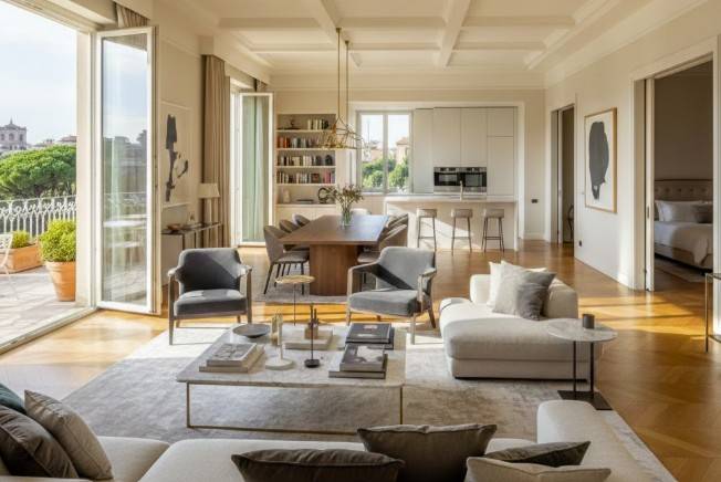 appartamento in vendita a Roma in zona Pinciano