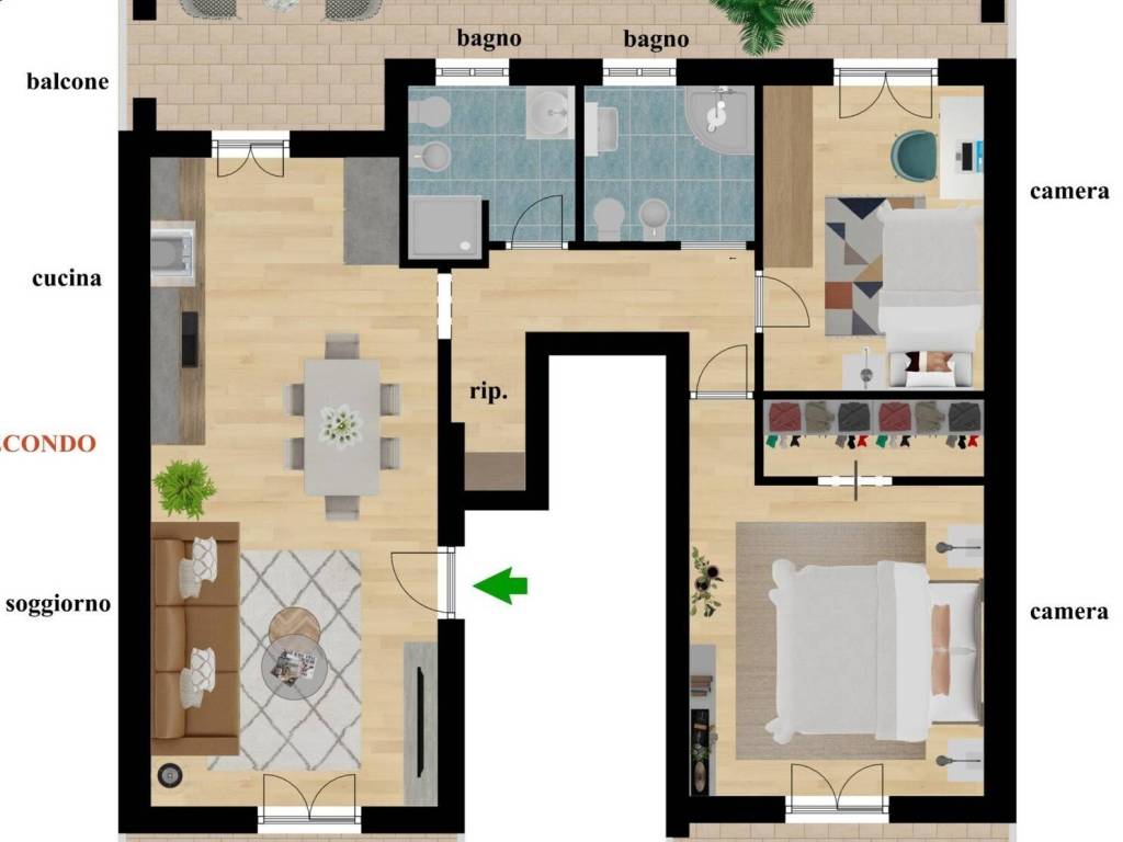 appartamento in vendita a Quartucciu