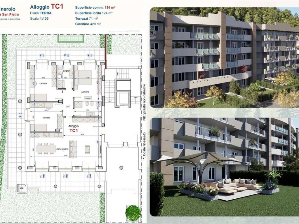 appartamento in vendita a Pinerolo