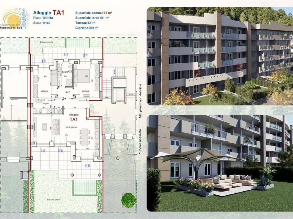 appartamento in vendita a Pinerolo