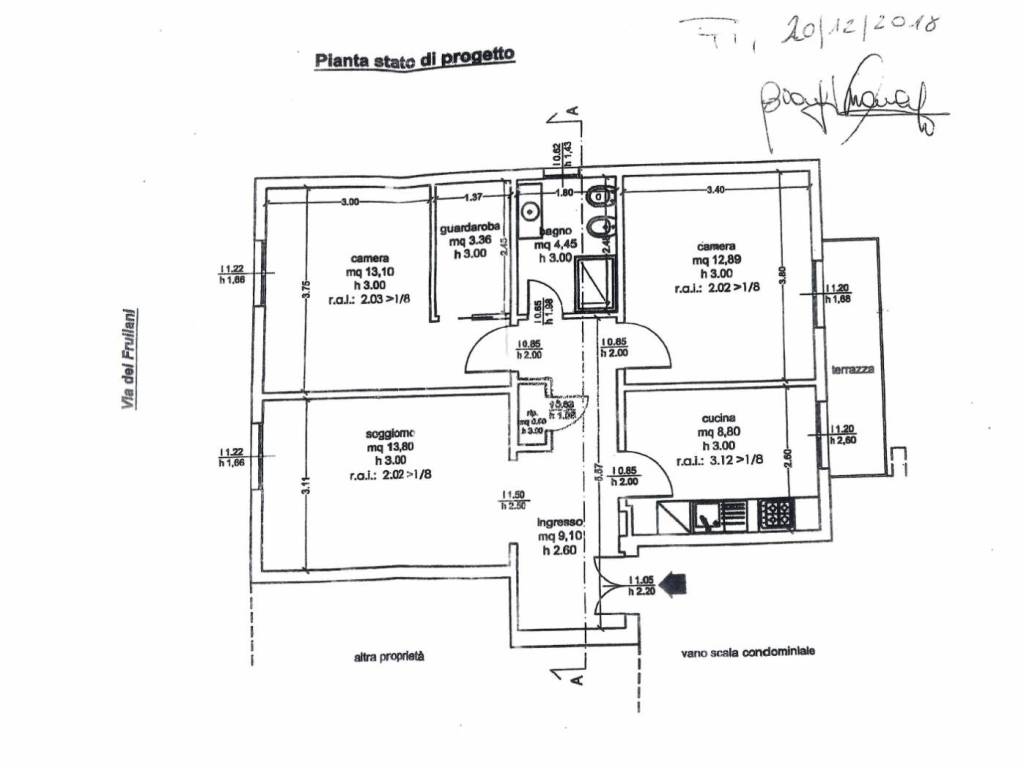 appartamento in vendita a Firenze in zona Coverciano