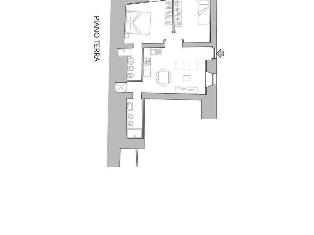 appartamento in vendita a Siena in zona San Miniato