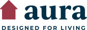 Logo Aura | Designed for Living