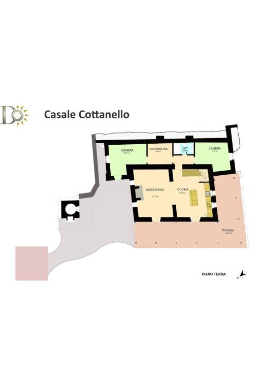 Casale Cottanello_piano terra-senza jacuzzi