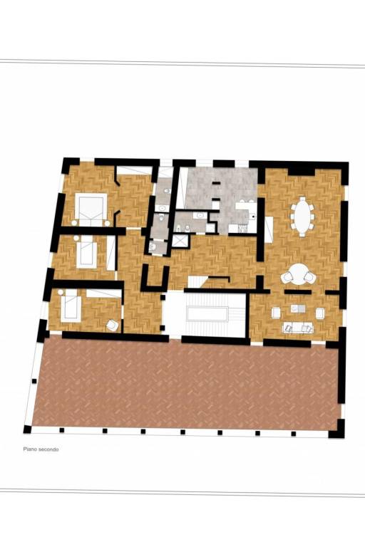 Penthouse Fiesole layout1