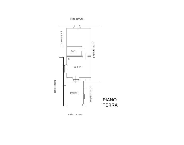 planimetria piano terra