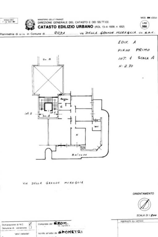 Planimetria G.M. 310 int. A1