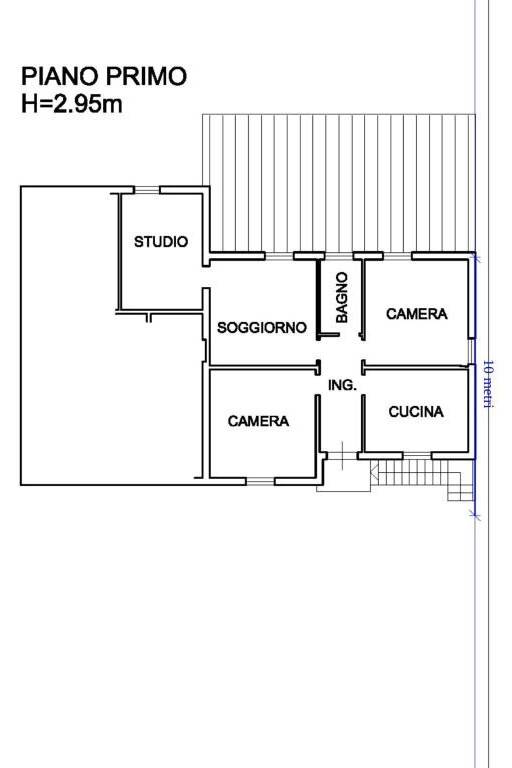Planimetria appartamento, cantine e soffitta 1