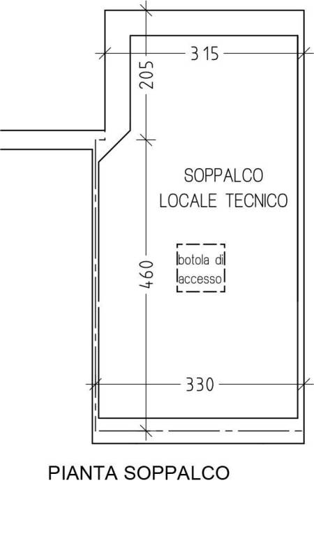 Planimetria Soppalco