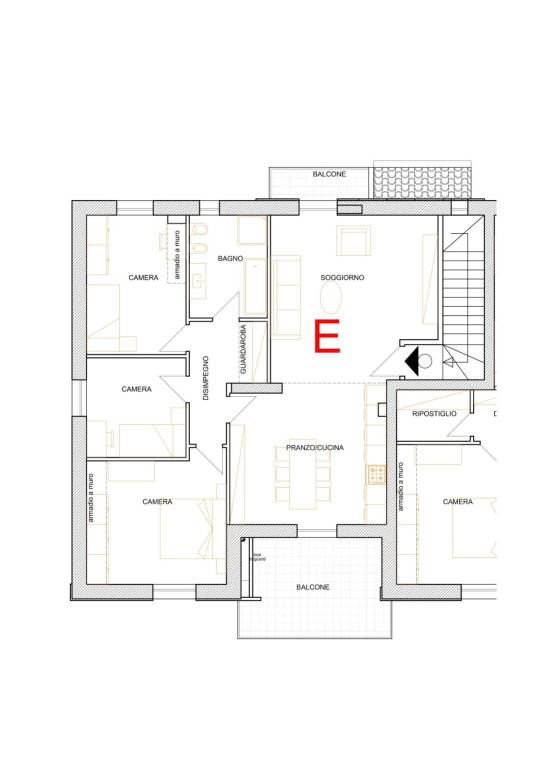 abitazione E-piano primo 1