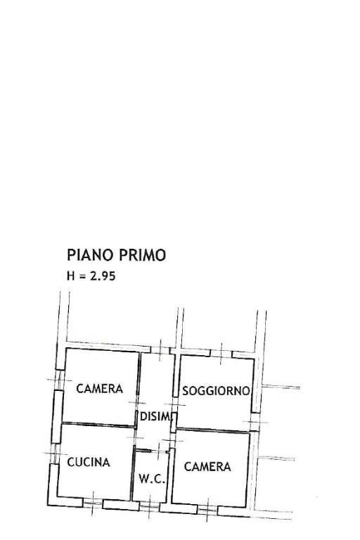 planimetria via Bolognese primo piano Mattei_page-