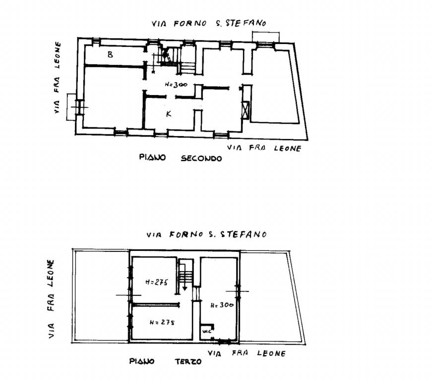 Floor plan Putignano