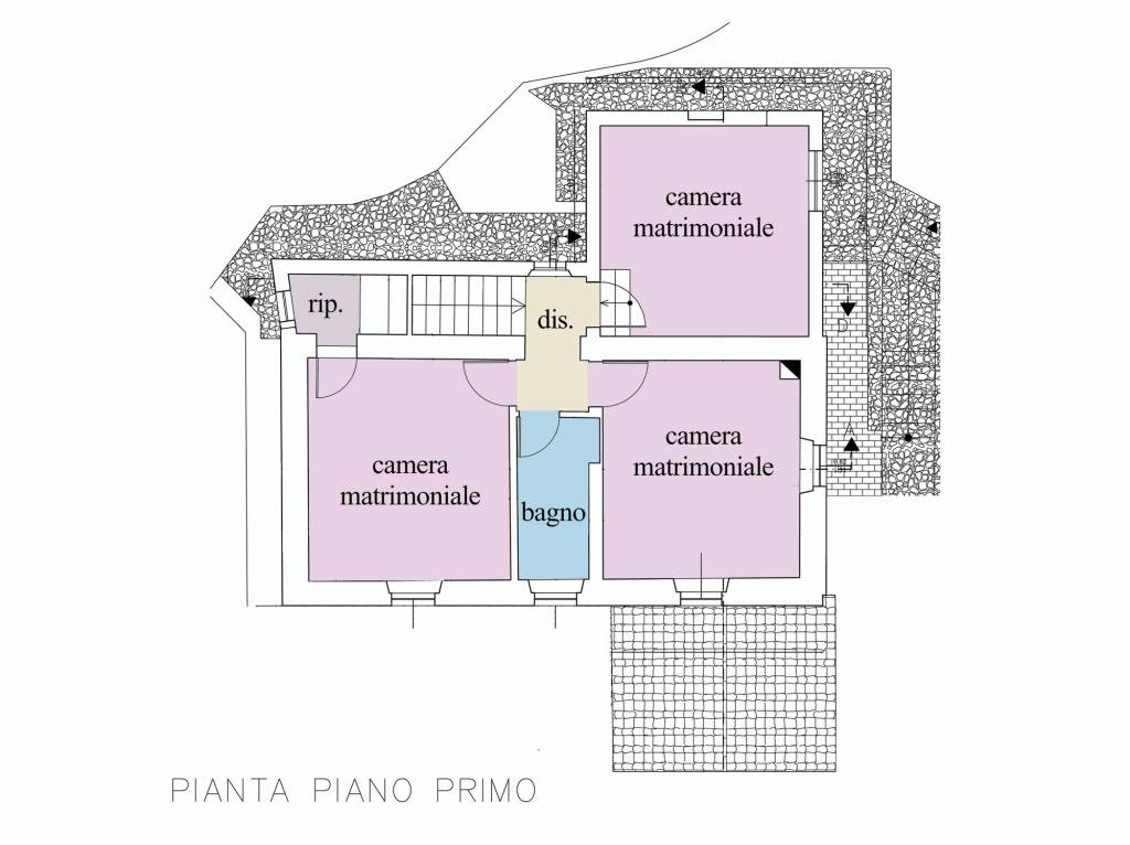 planimetria PIANO PRIMO