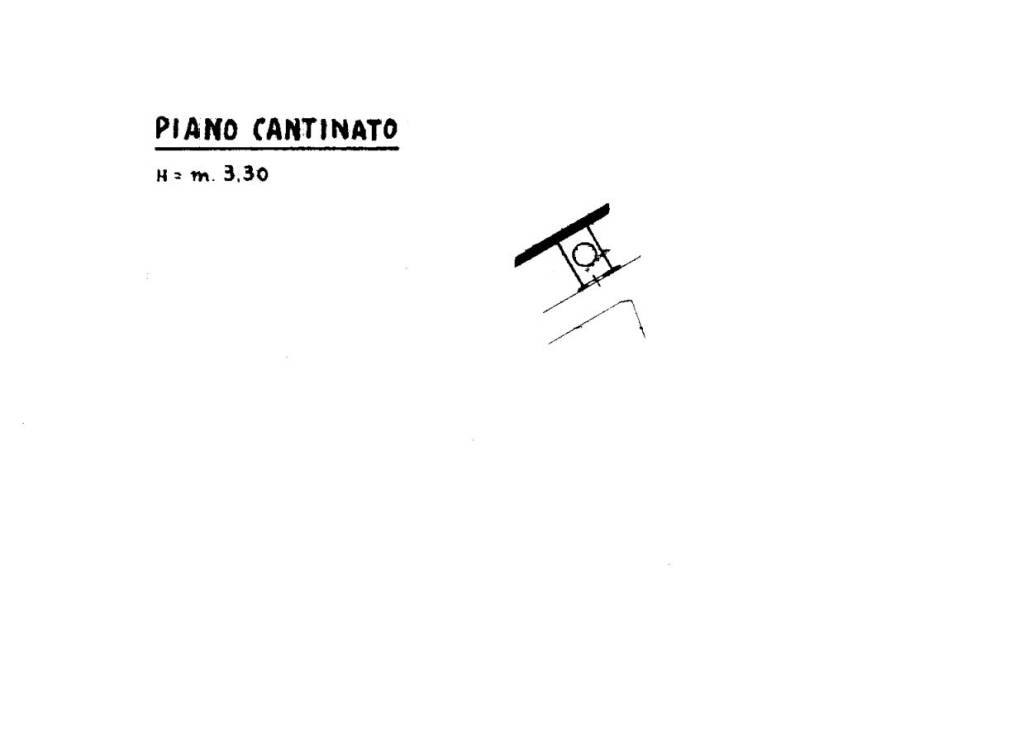Planimetria Cantina