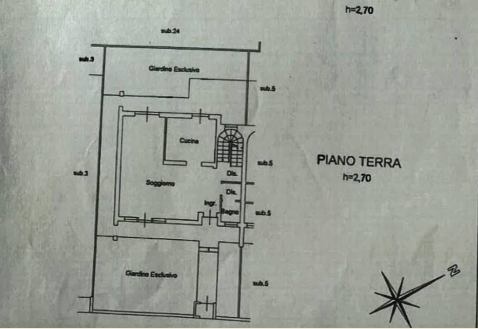 PIANTA PIANO TERRA