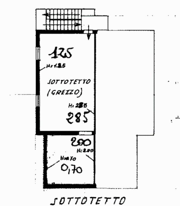 plan sottotetto