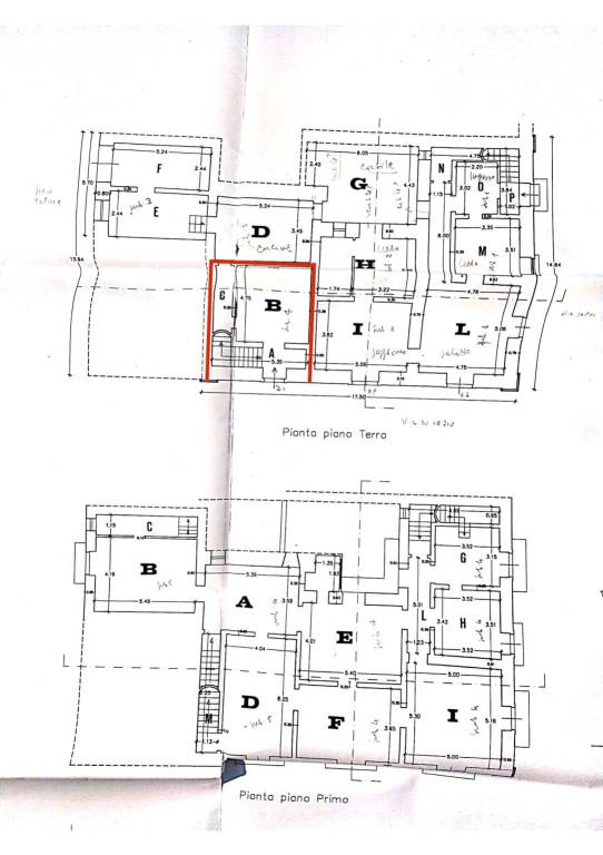 plans Antico Palazzo Ducezio 1