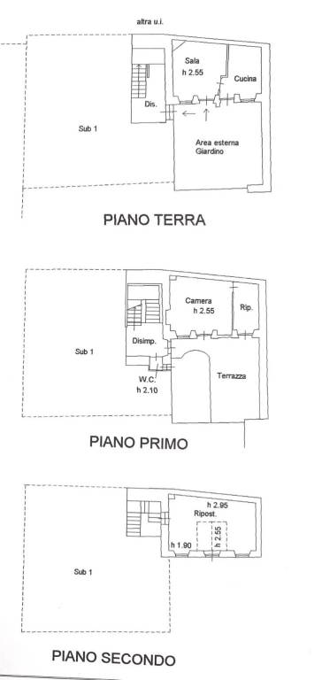 planimetria appartamento mq 110