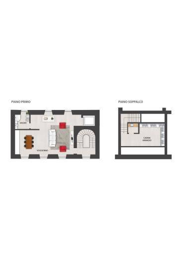 plani appartamento 1° + cabina armadio