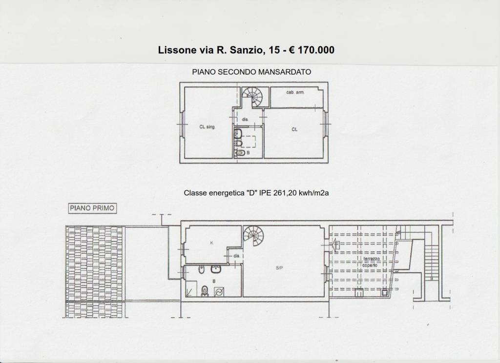 Lissone v.Sanzio, 15 Planimetria