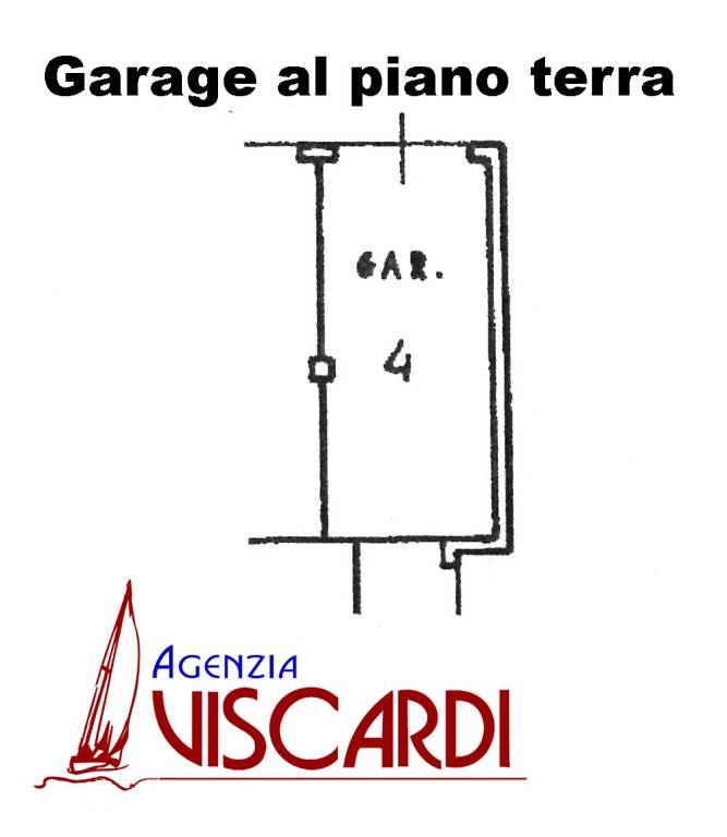 planimetria catastale garage