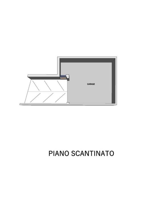Planimetria piano scantinato