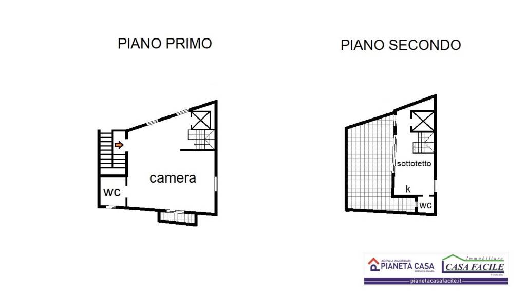35.PIANTINA-Via Fiorentini 1 200 - Piano Primo e S