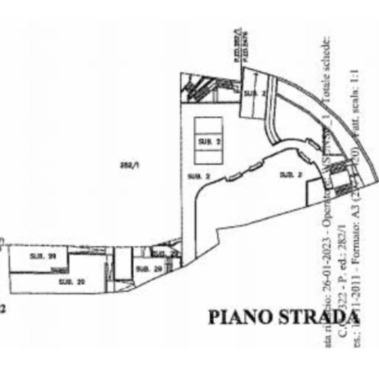 Planimetrie Piano Strada