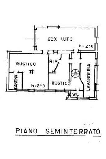 Planimetria Piano Seminterrato