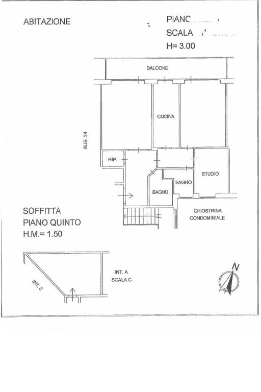 planimetria Piazza Puricelli