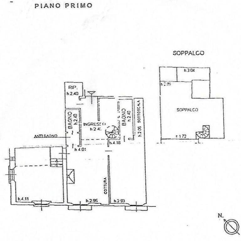 Planimetria appartamento 1