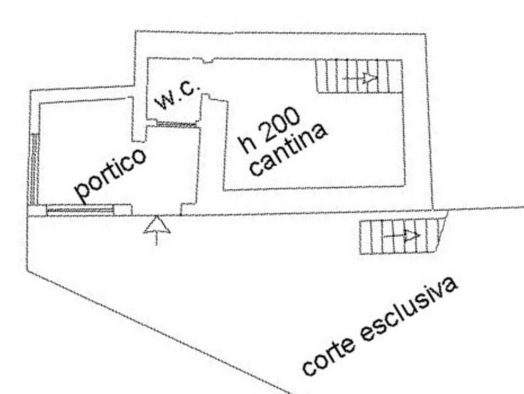 Plan CA.1618 piano seminterrato