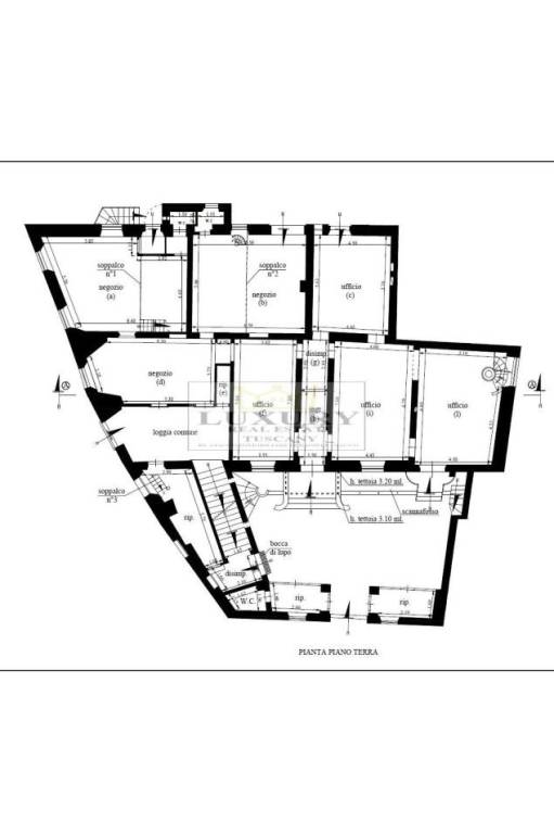 Planimetria Piano terra - Appartamento in vendita 