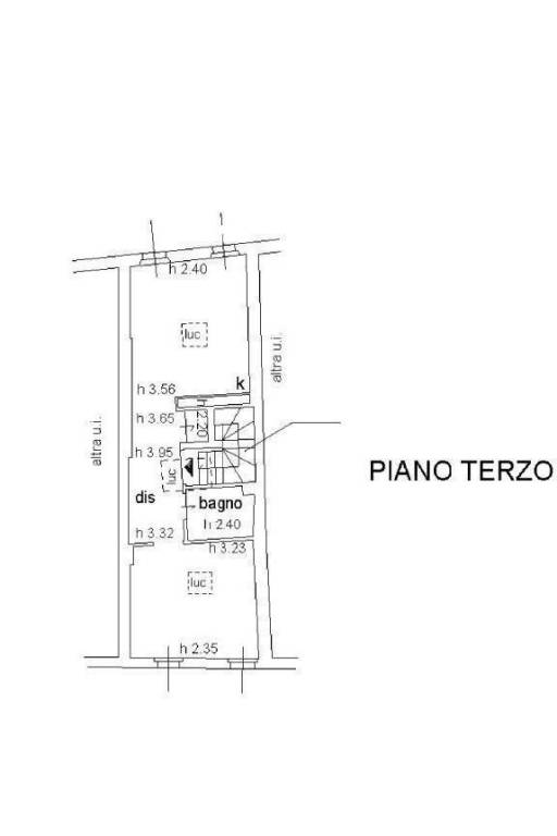 Planimetria Piano 3