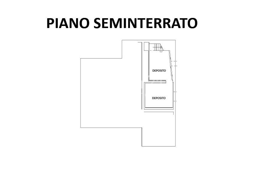PIANO SEMINTERRATO DEPOSITO