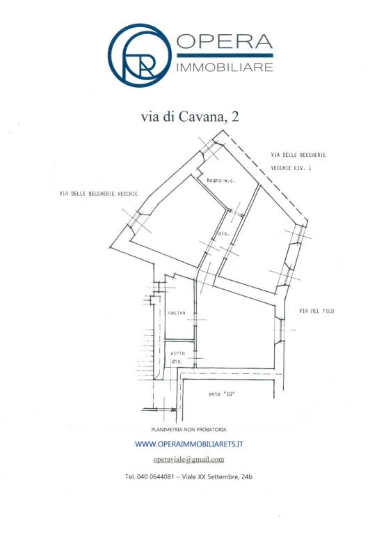 Intestazione planimetria Cavana 2