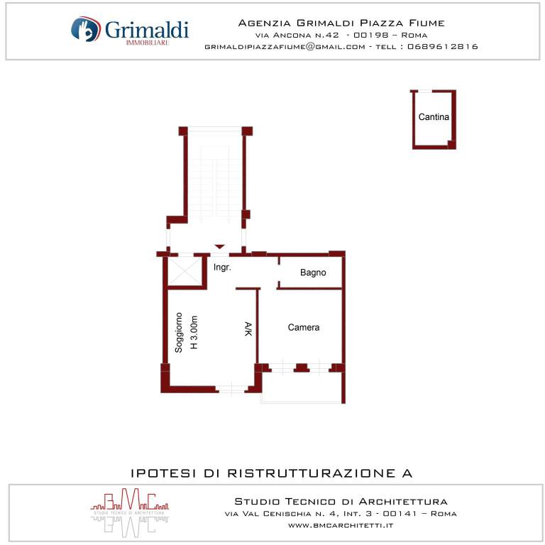 Ipotesi di ristrutturazione A