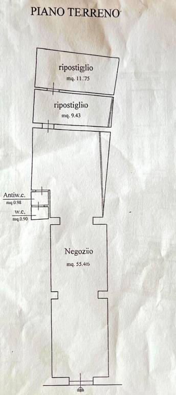 Planimetria Paolicchi piazza Mino 12