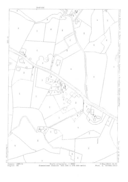 Planimetrie ed Estratto di Mappa 1