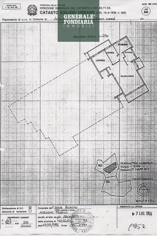 Planimetria catastale appartamento (Copia)