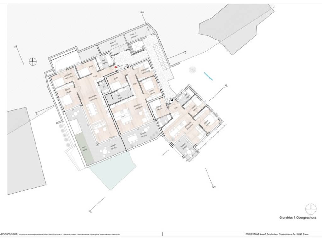 W4: Nuovo appartamento spazioso 4 vani con splendida terrazza - Planimetria 2